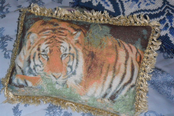 Работа «Отдыхающий тигр»