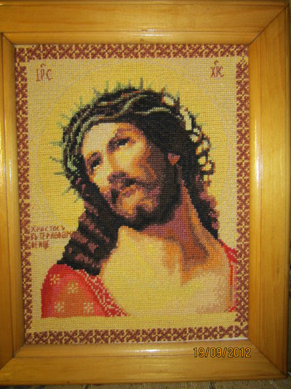 Работа «Иисус в терновом венце»