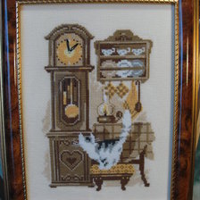 Работа «Ретро с кошками»