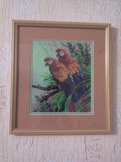 Работа «Попугаи»