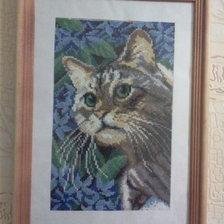 Работа «Кошка»