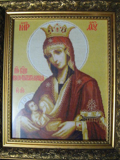 Работа «Пр.Богородица Млекопитательница»