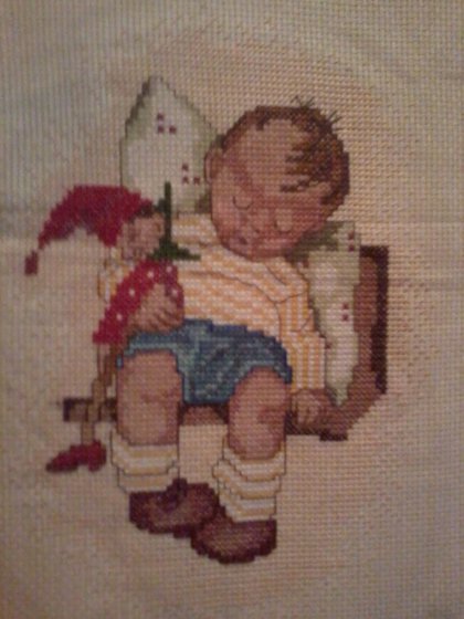 Работа «спящий малыш»