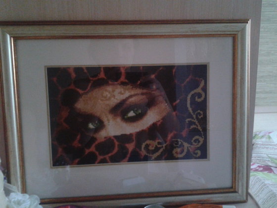 Работа «восточный взгляд)))»