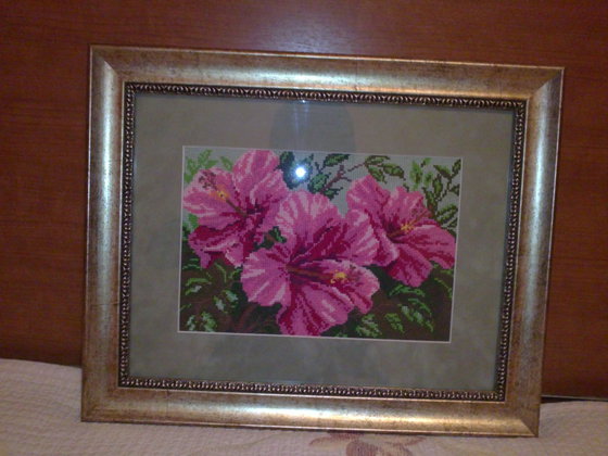 Работа «Цветы»