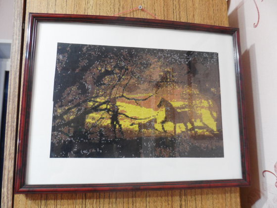 Работа «На закате.»