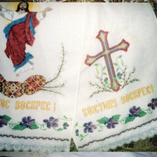 Работа «пасхальный рушник»