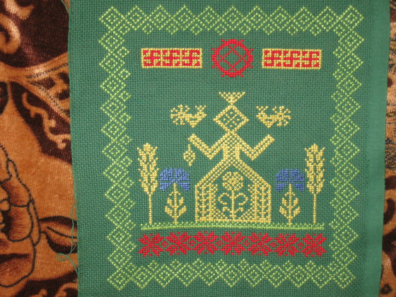 Работа «Оберег Макошь»