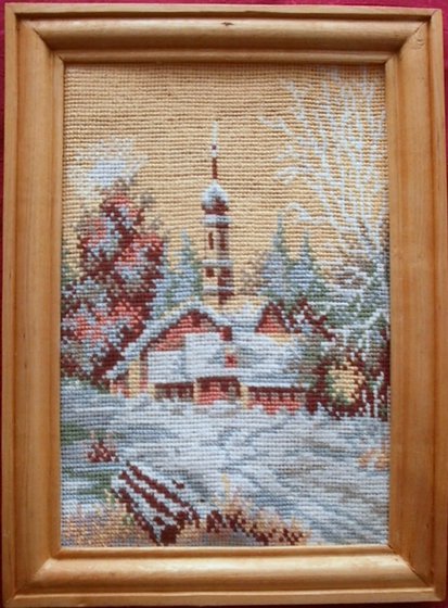 Работа «Церквушка...»