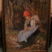 Работа «Munkácsy M. Rőzsehordó asszony»