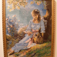 Работа «Olvasó lány»