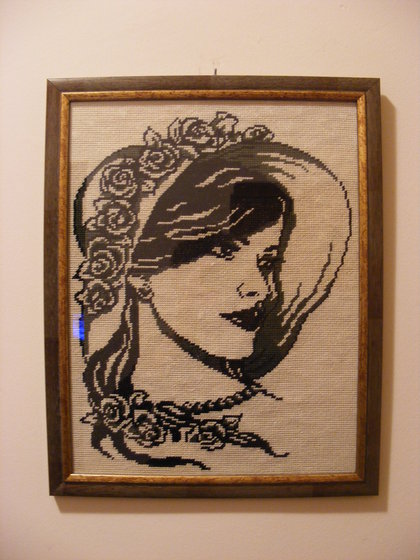 Работа «Kalapos lányka»