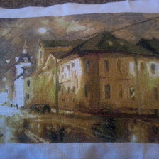 Работа «Вечерняя улица»