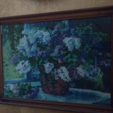 Работа «Сирень»