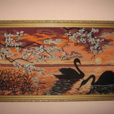 Работа «лебеди»