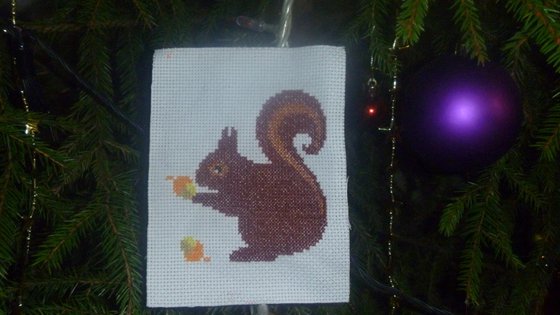 Работа «Белочка»