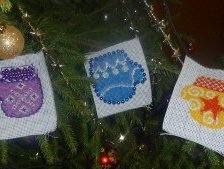 Работа «Новогодний триптих»