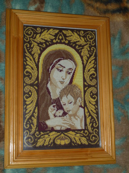 Работа «Божья Матерь»