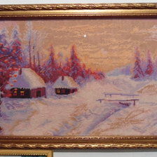 Работа «Зимний вечер»