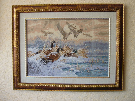 Работа «Зимний перелёт.»