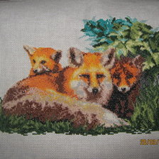 Работа «Лисята»