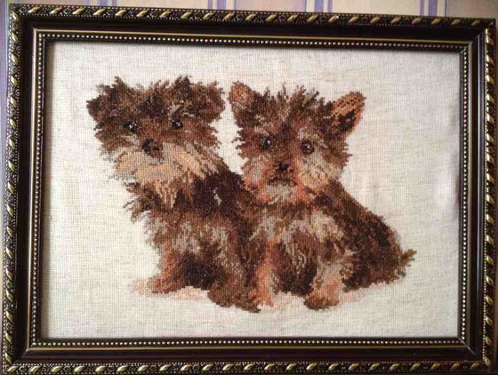 Работа «Щенята»