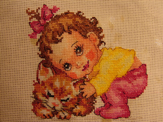 Работа «Ты, мой котенок!!!»