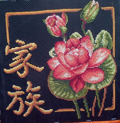 Работа «Иероглиф "Семья"»