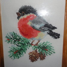 Работа «снегирёк»