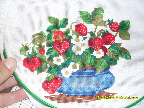 Работа «Клубничка»