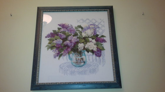 Работа «Сирень»