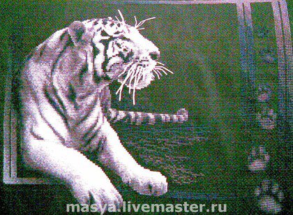 Работа «белый тигр»