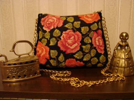 Работа «Сумочка(крестик,нитки DMC)»
