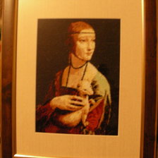 Работа «Дама с горностаем. ДаВинчи»