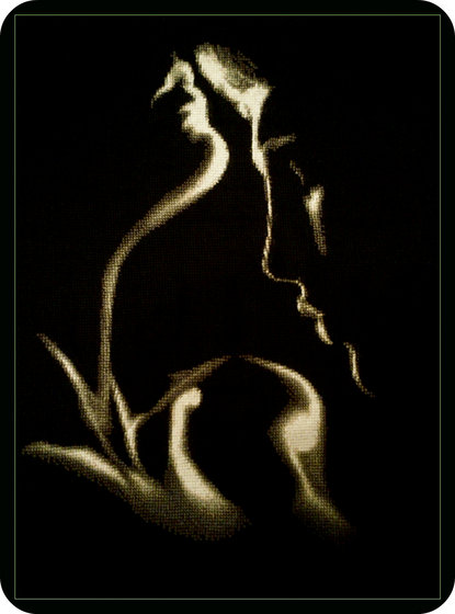 Работа «Название картине дала сама - "Прикосновение..."»