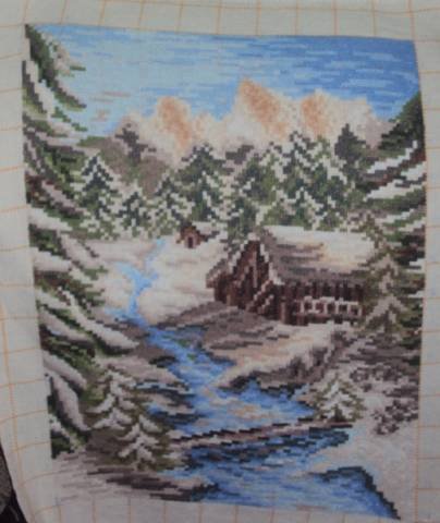 Работа «Зима»