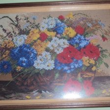 Работа «Koshnica s polski cvetja»