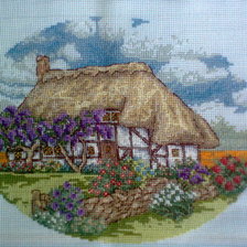 Работа «голландский домик»