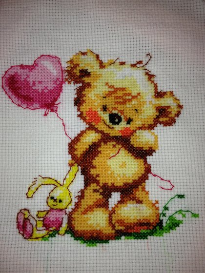 Работа «Мишутка-торопыжка»