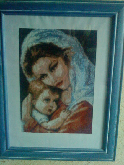 Работа «мать с младенцем»