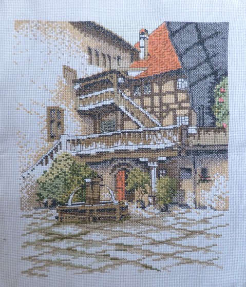 Работа «Из цикла "Старый дворик"»