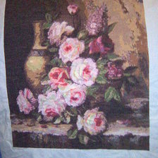 Работа «Мраморные розы)))»