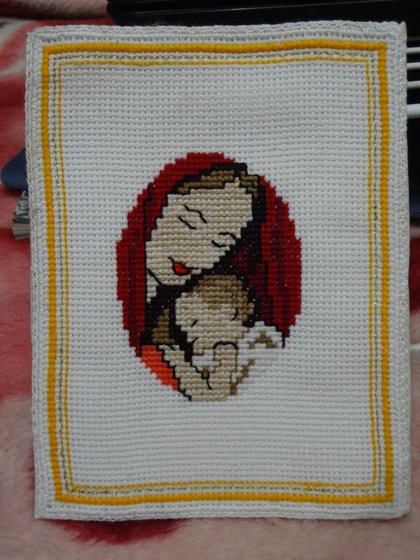 Работа «Мадонна с ребенком»