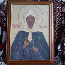 Работа «Икона. Святая Матрона»