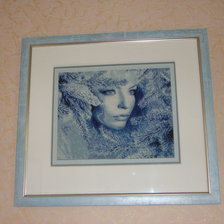 Работа «Девушка-зима»