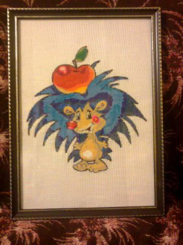 Работа «ежик»