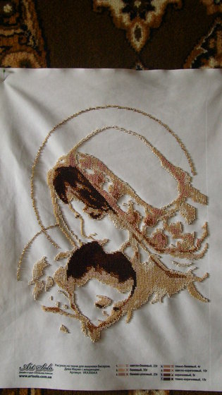 Работа «"Мать и дитя" от Арт Соло»