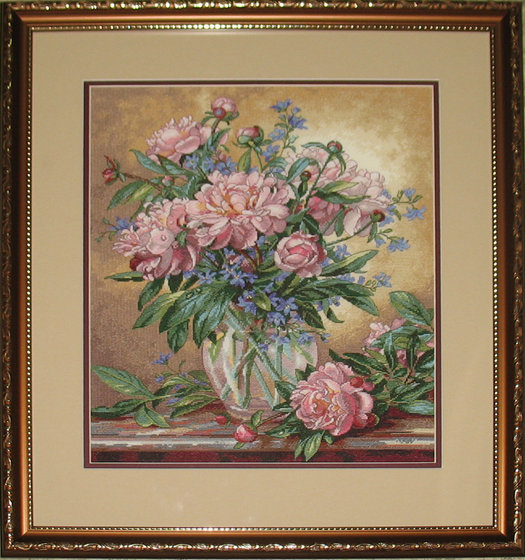 Работа «Пионы»