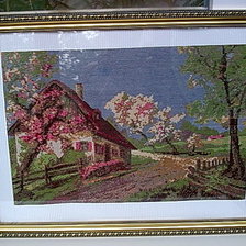 Работа «домик в деревне»