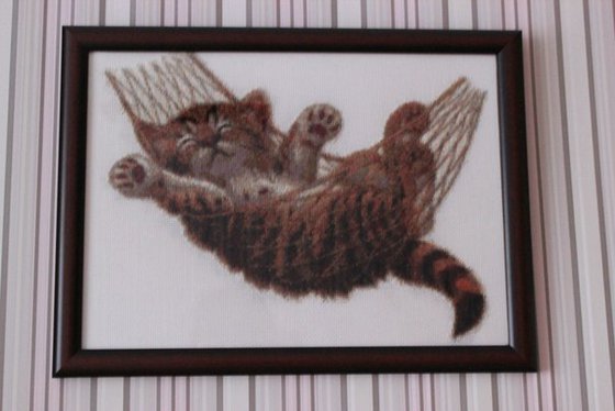 Работа «кот в гамаке»